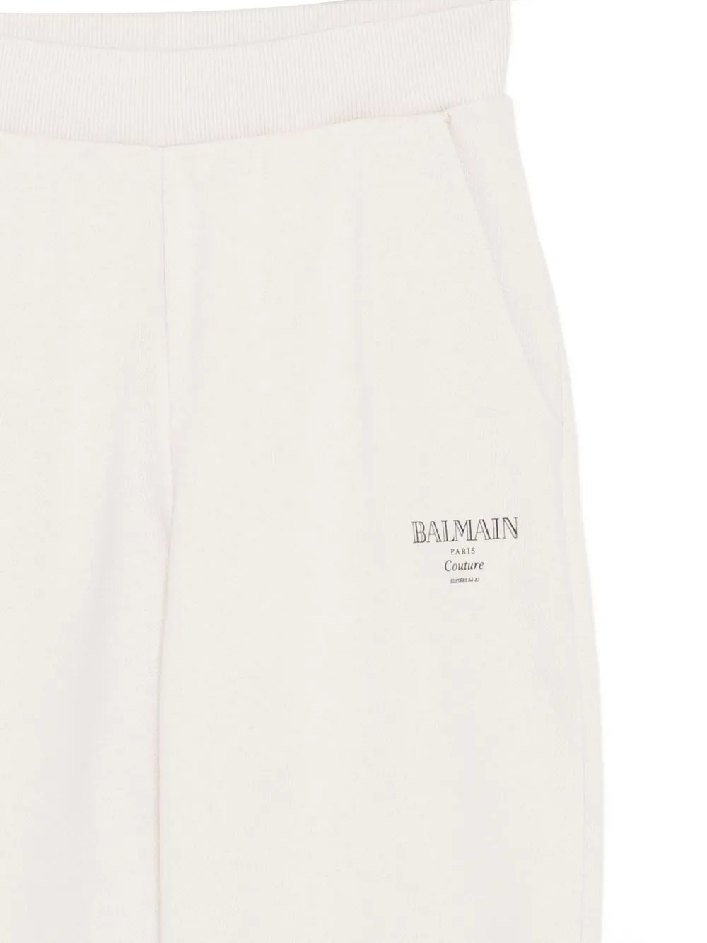 Balmain Kids Logo Printed Track Pants
