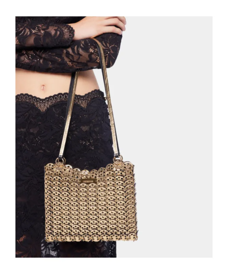 Rabanne 1969 Reversible Flip Shoulder Bag