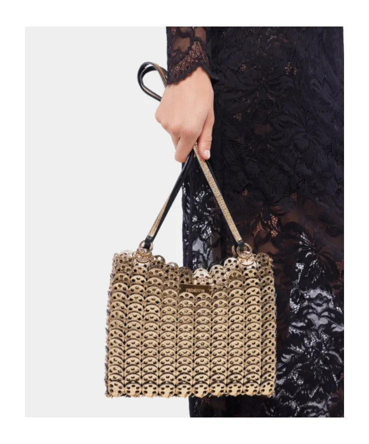 Rabanne 1969 Reversible Flip Shoulder Bag