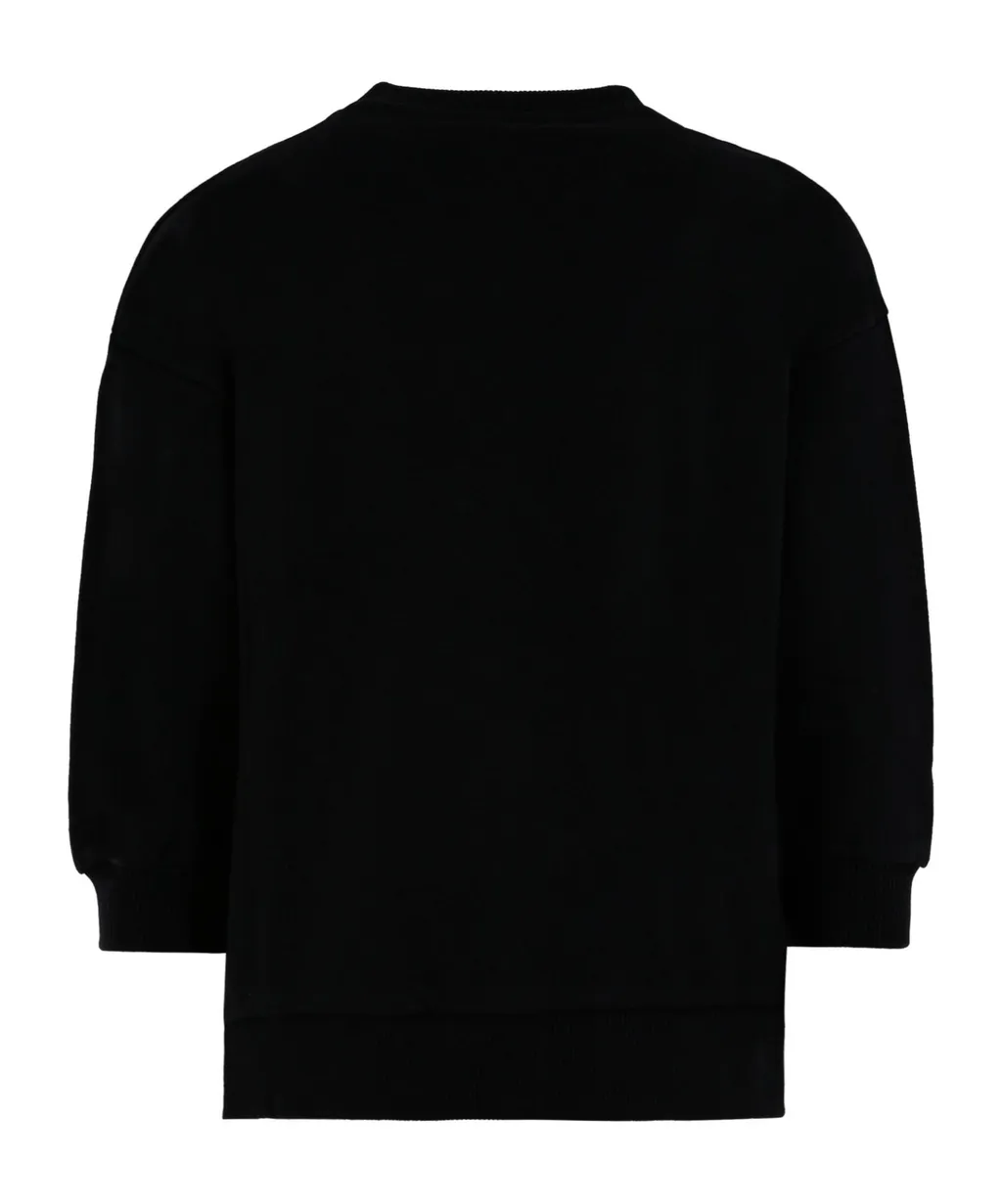 Rhinestone-Embellished Sweatshirt