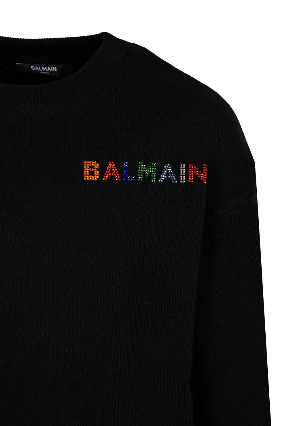 Rhinestone-Embellished Sweatshirt