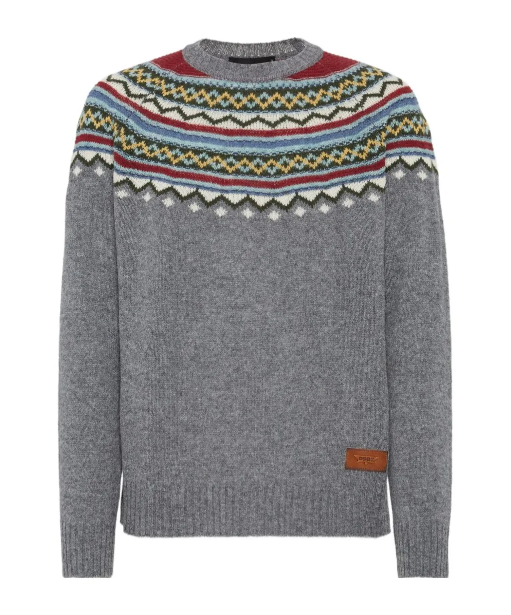 Dsquared2 Nordic Knit Jumper