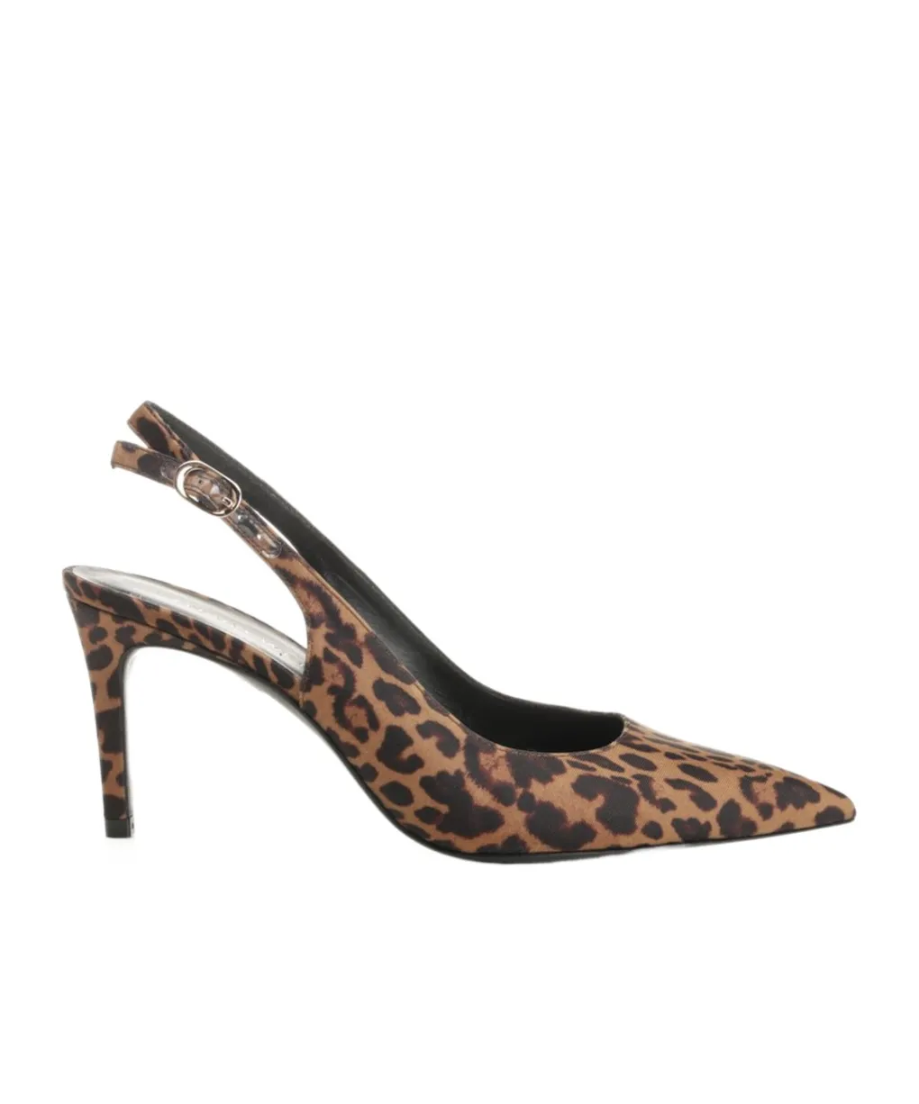 Leopard Print Slingbacks