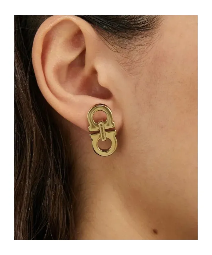 Double Gancini Earrings