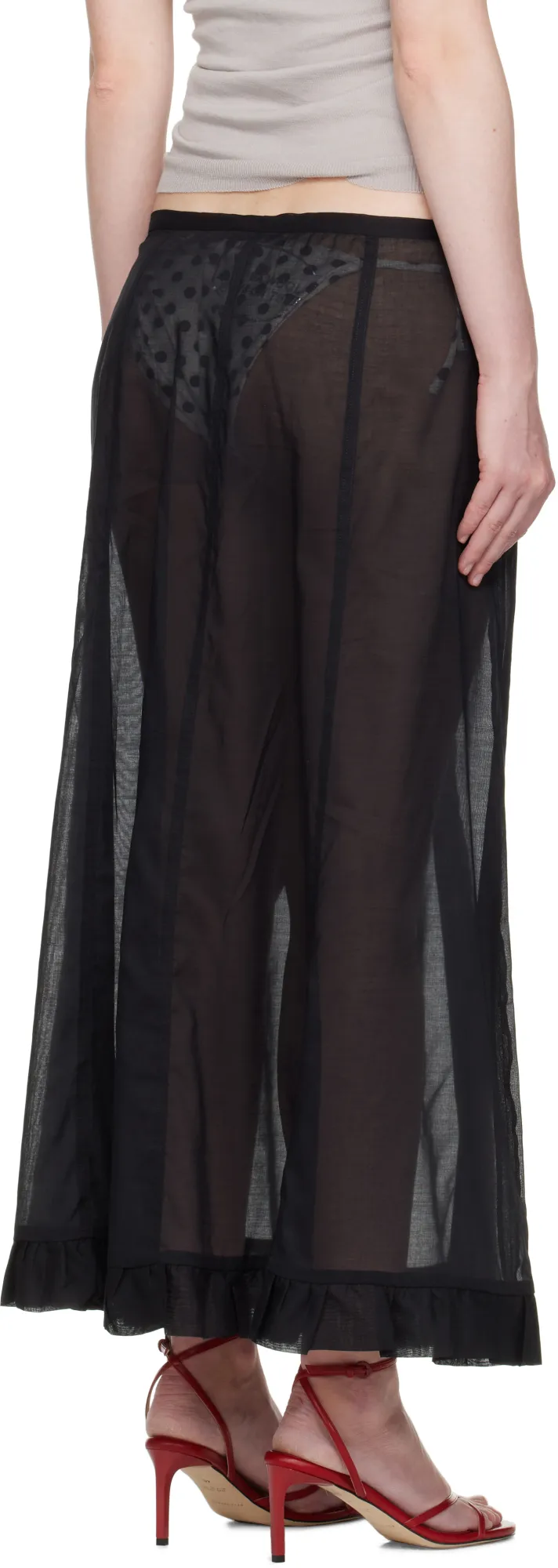 Paloma Wool Andolini Semi-Sheer Skirt