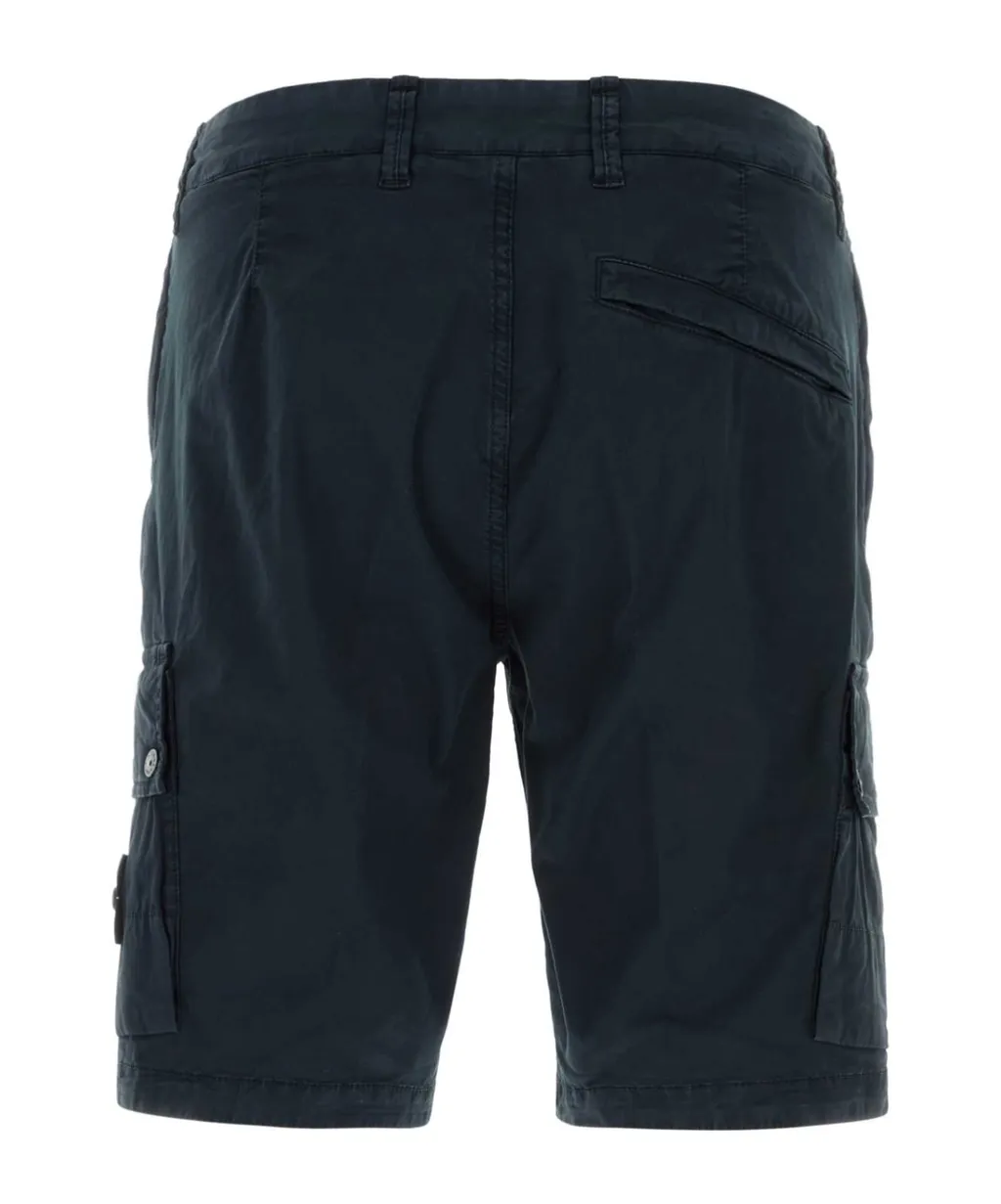 Stretch Cotton Bermuda Shorts