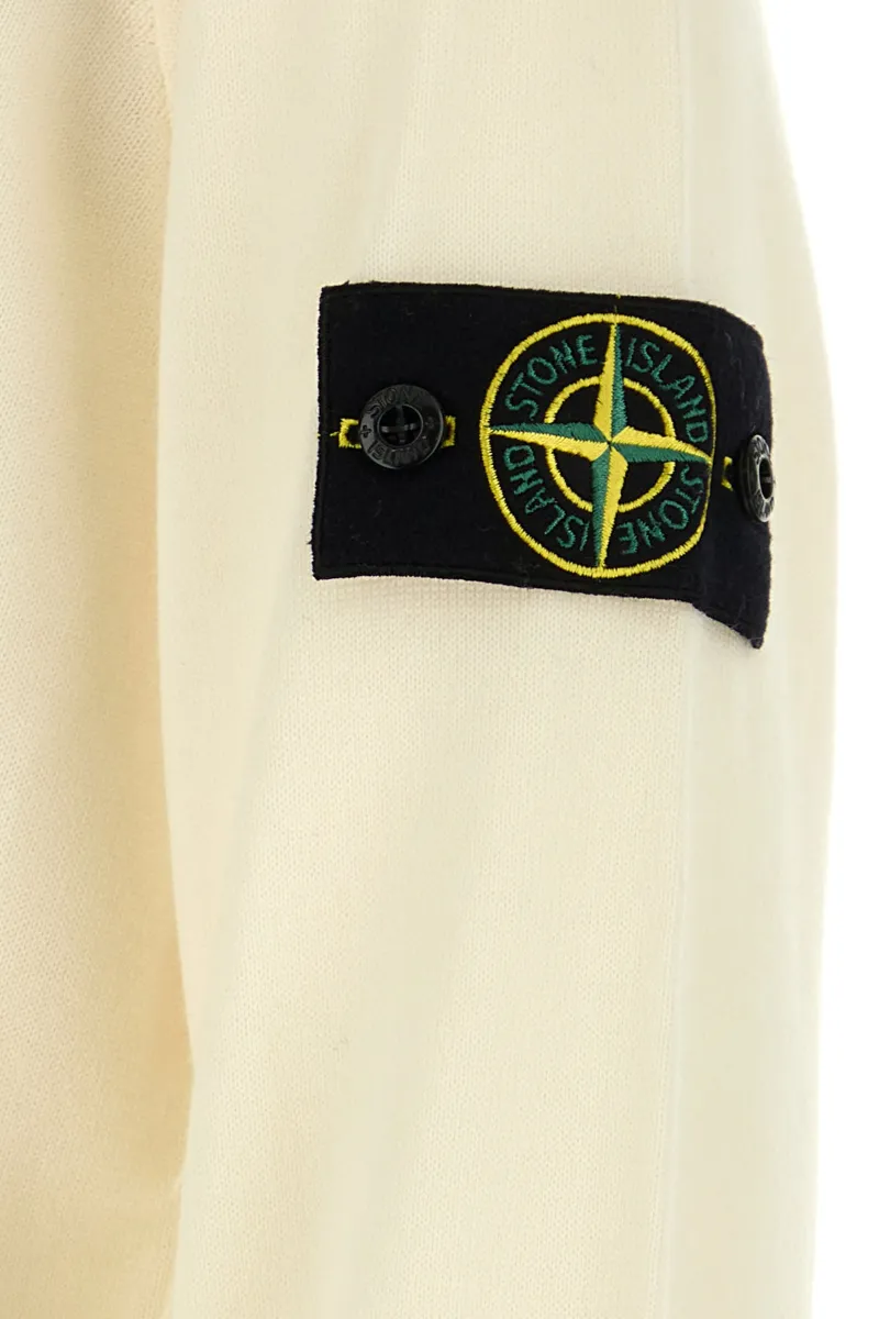Stone Island Logo Patch Crewneck Sweater