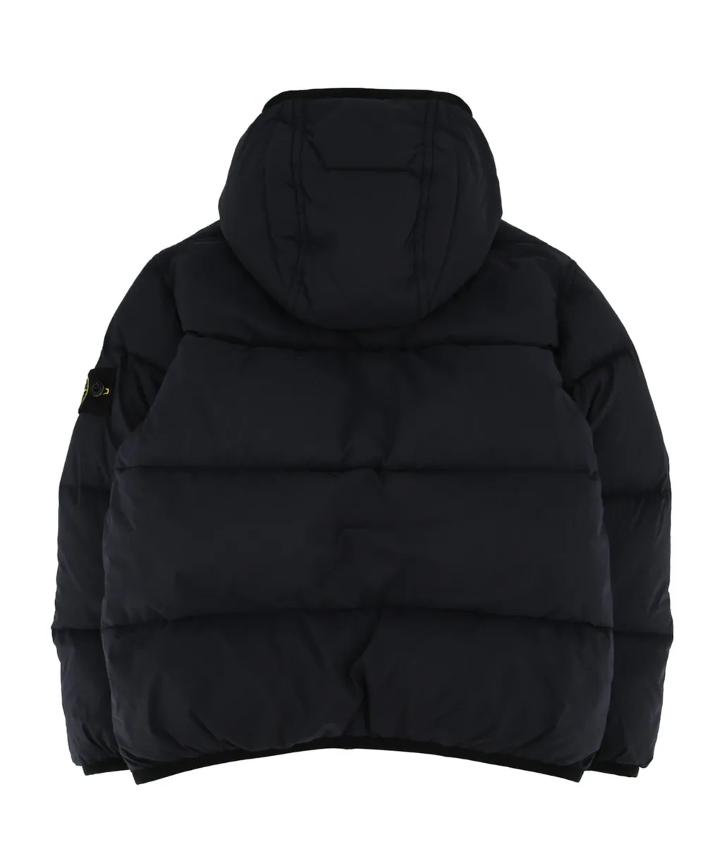 Stone Island Junior Hooded Short Parka Jacket