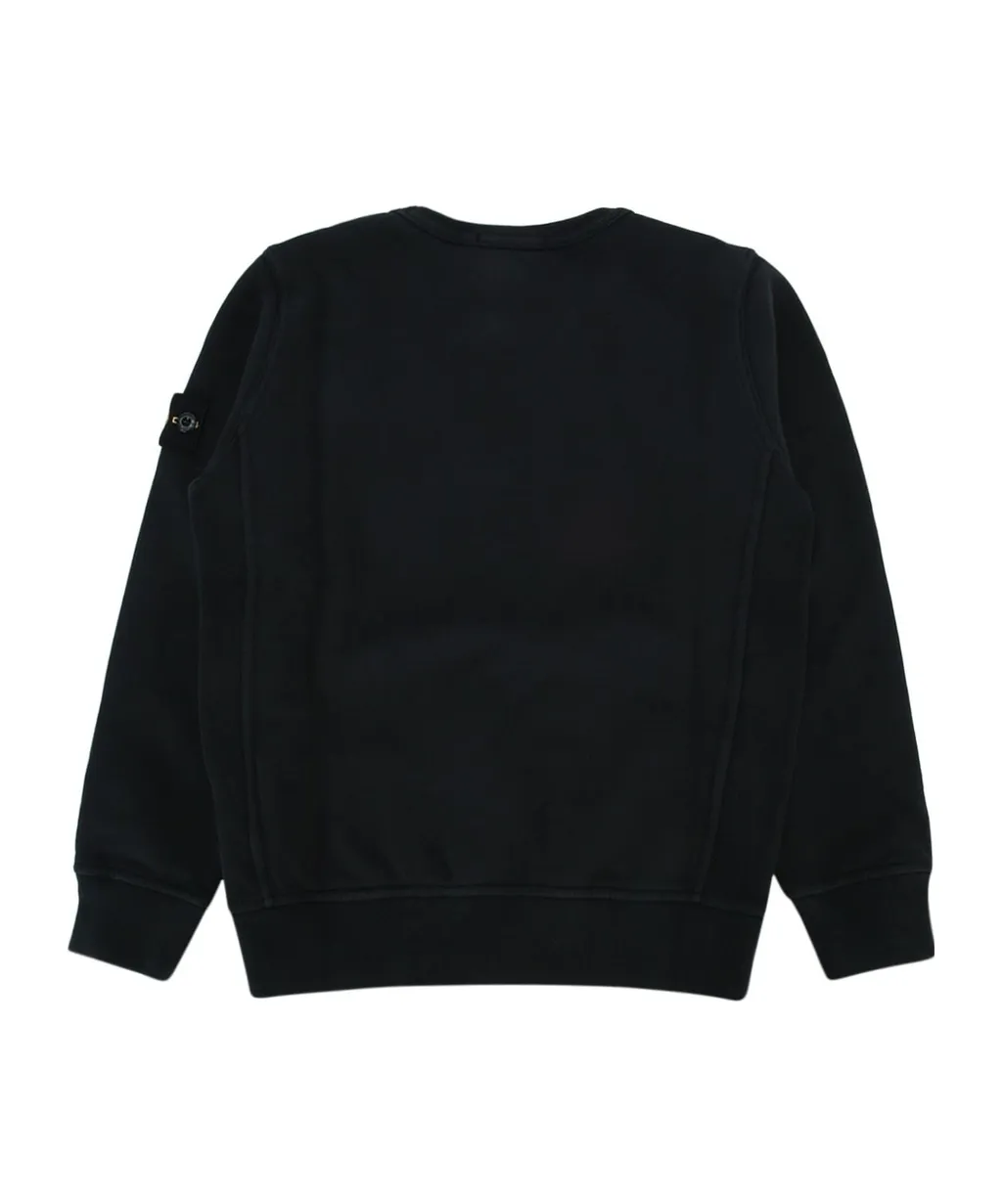 Stone Island Junior Logo Patch Sweater