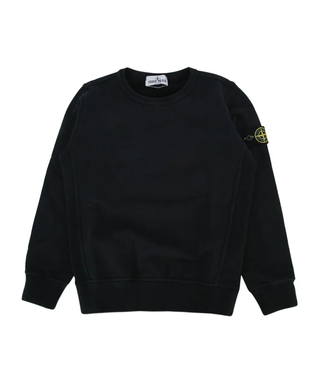 Stone Island Junior Logo Patch Sweater