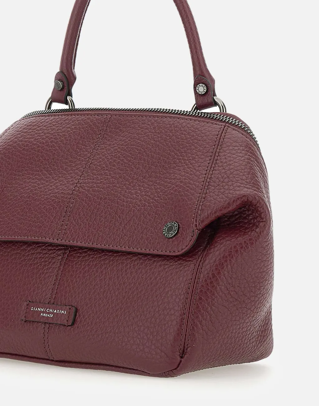 Gianni Chiarini Logo Patch Top Handle Bag