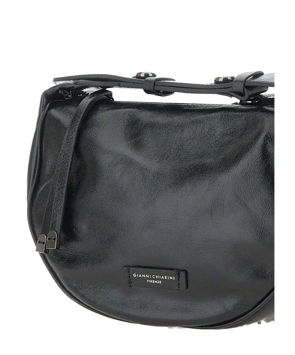 Gianni Chiarini Logo Patch Shoulder Bag
