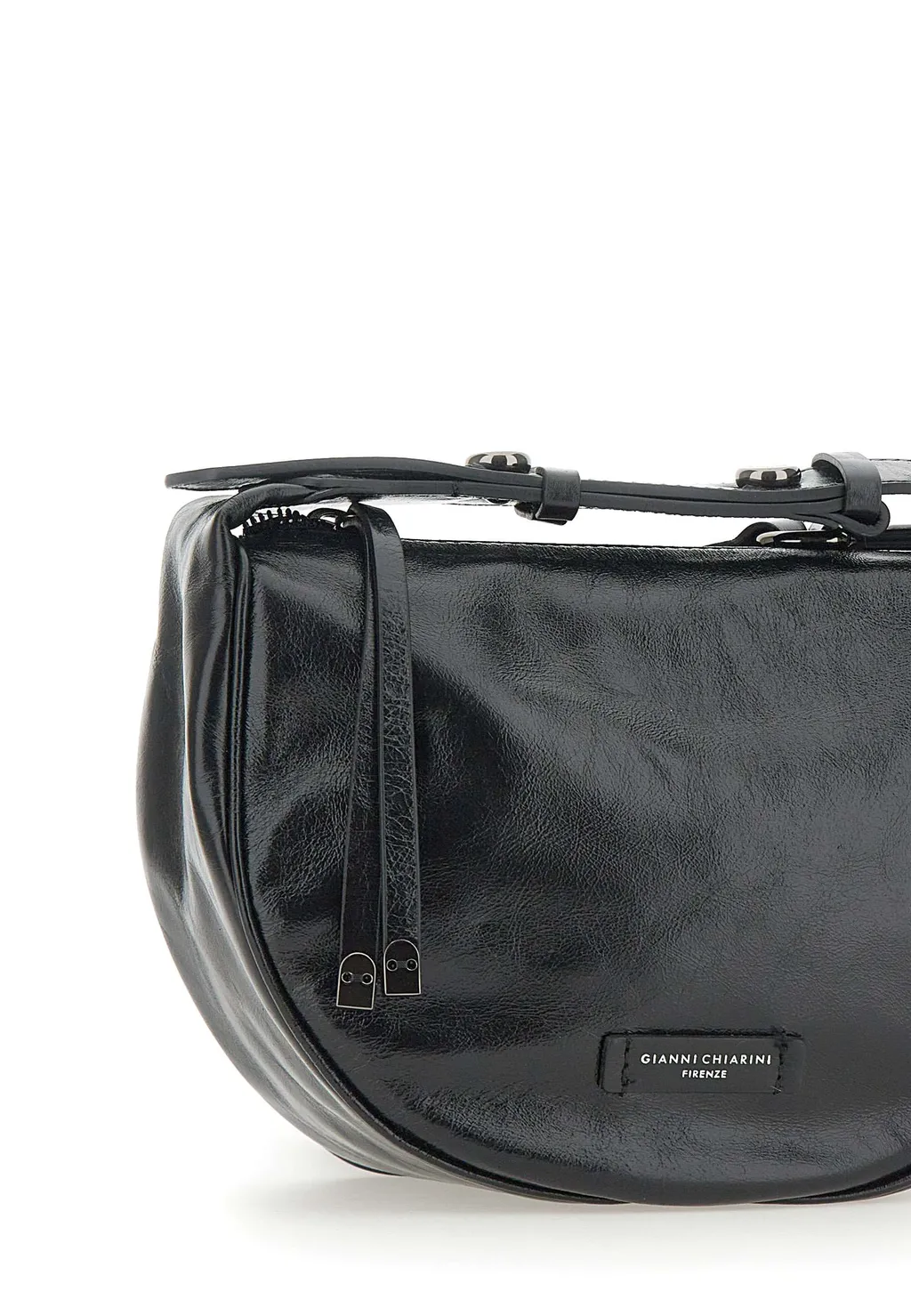 Gianni Chiarini Logo Patch Shoulder Bag