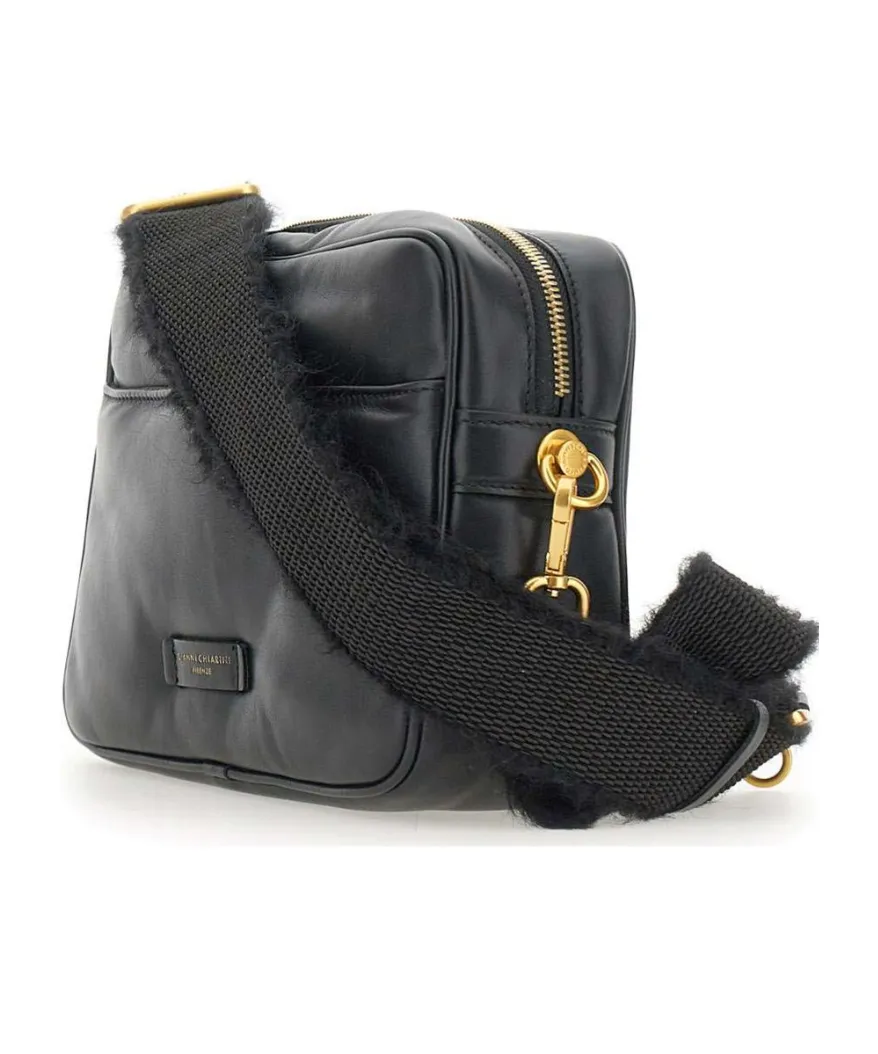 Gianni Chiarini Logo Patch Zipped Shoulder Bag