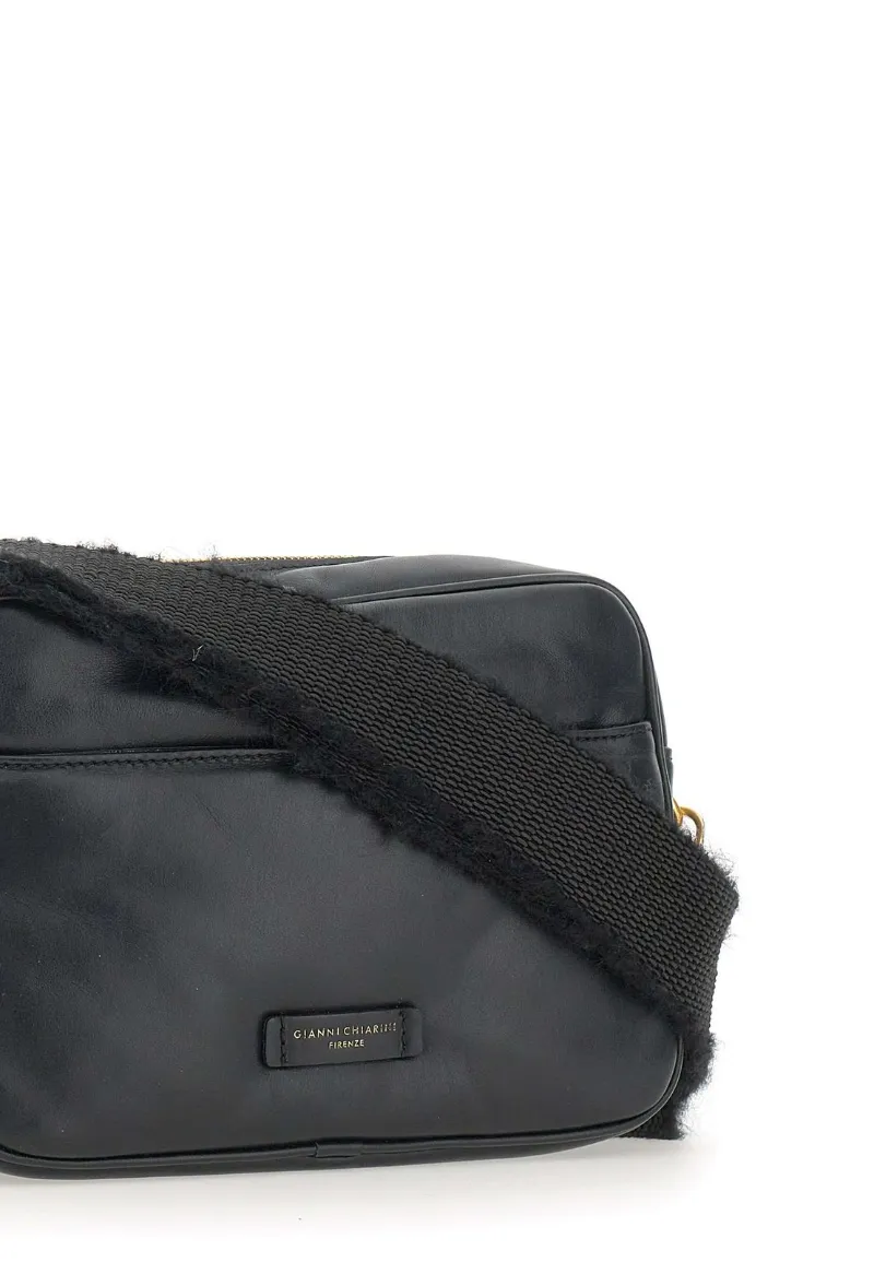 Gianni Chiarini Logo Patch Zipped Shoulder Bag