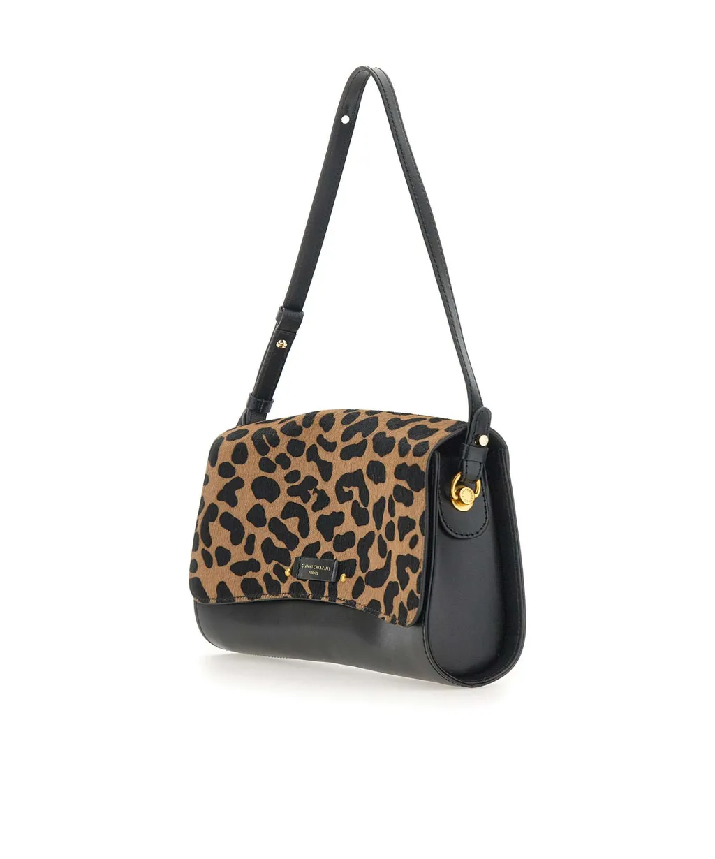 Gianni Chairini Keira Animal-Printed Shoulder Bag