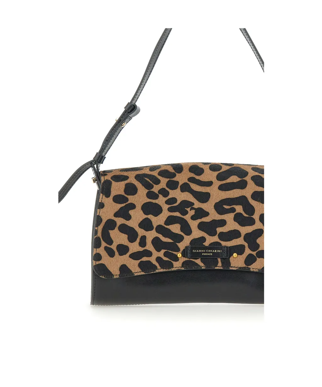Gianni Chairini Keira Animal-Printed Shoulder Bag