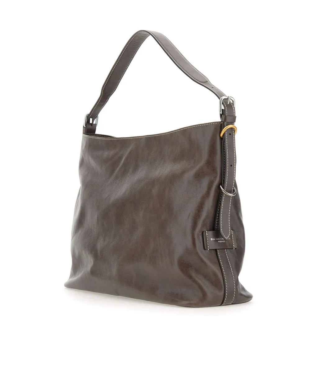 Gianni Chiarini Astrid Zip-Closure Shoulder Bag