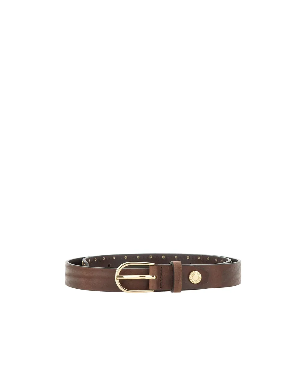 Studded Leather Belt
