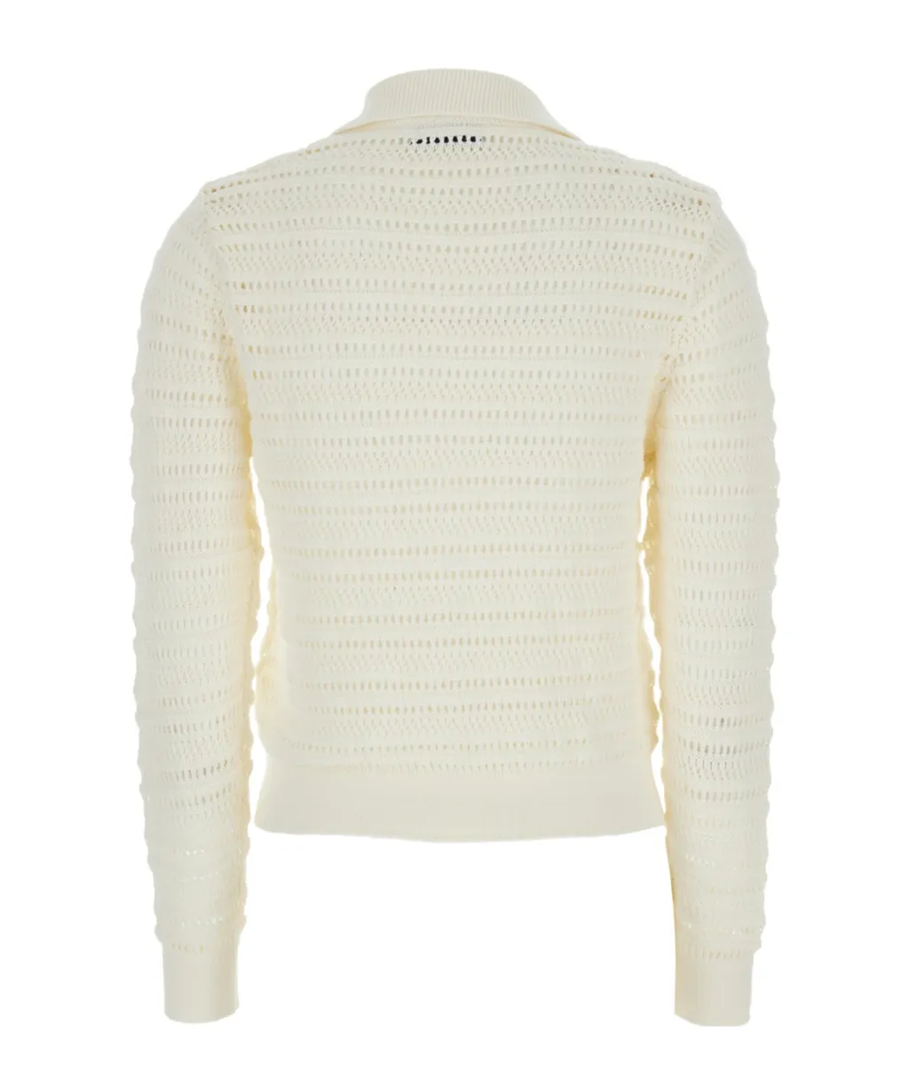 Dunst Cardigan With Spread Collar