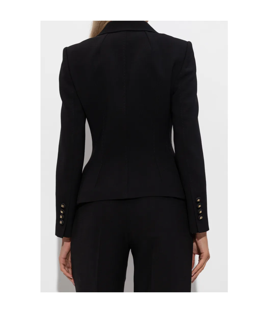 Double-Breasted Tailored Blazer