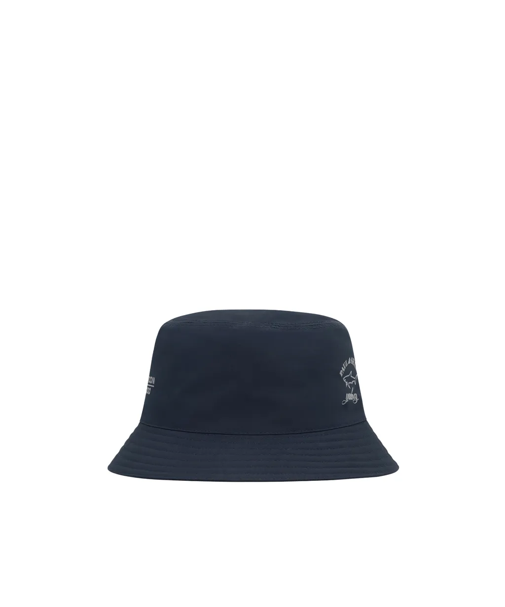 Paul & Shark Logo Printed Bucket Hat