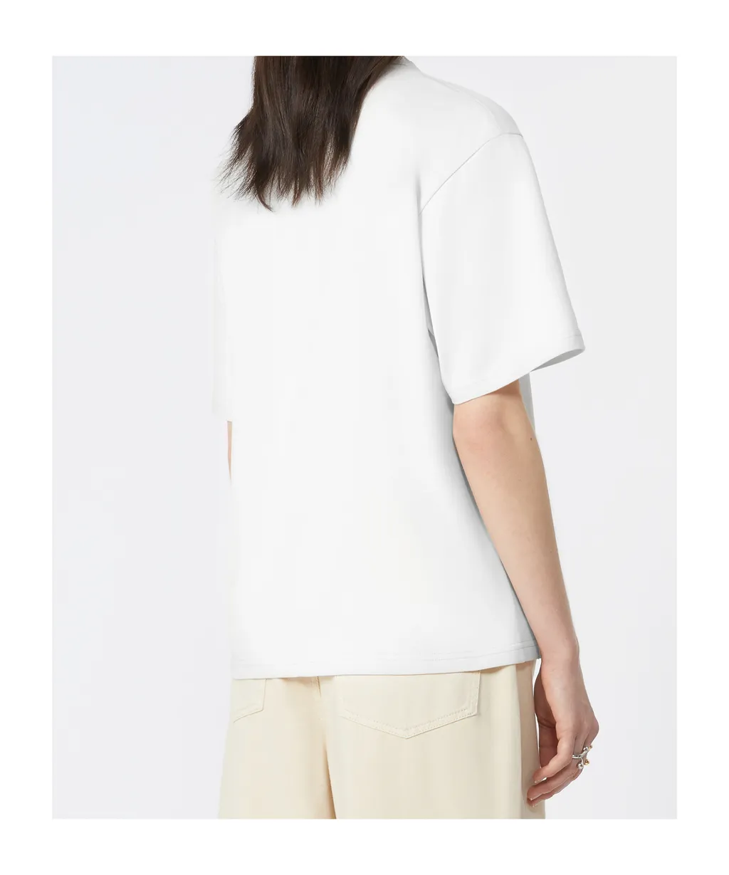 Sportmax Oblato Chain Detailed Crewneck T-Shirt