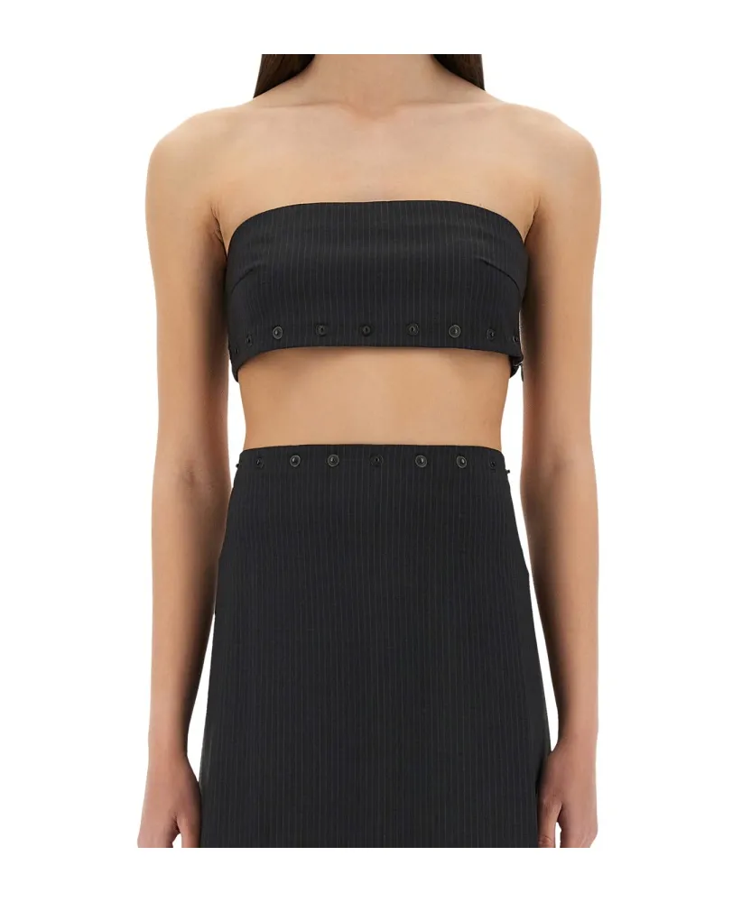 Paloma Wool Nita Striped Bandeau Top