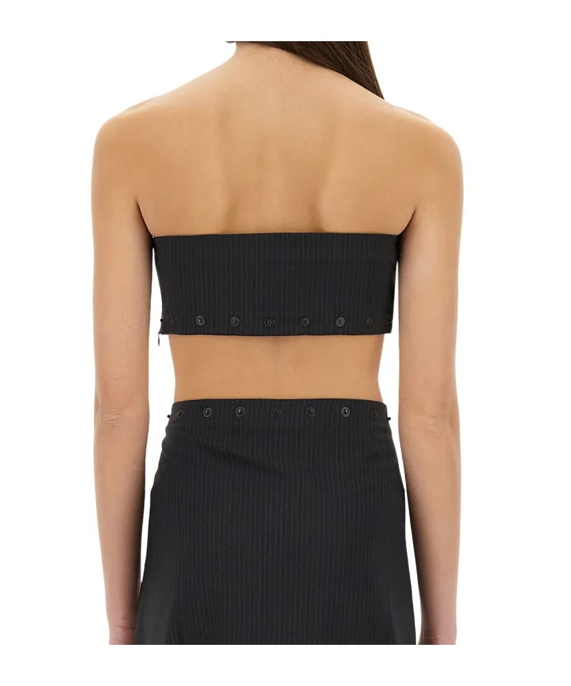 Paloma Wool Nita Striped Bandeau Top