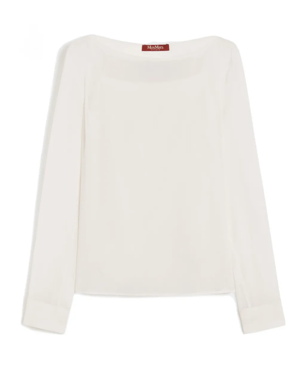Max Mara Studio Long-Sleeved Blouse