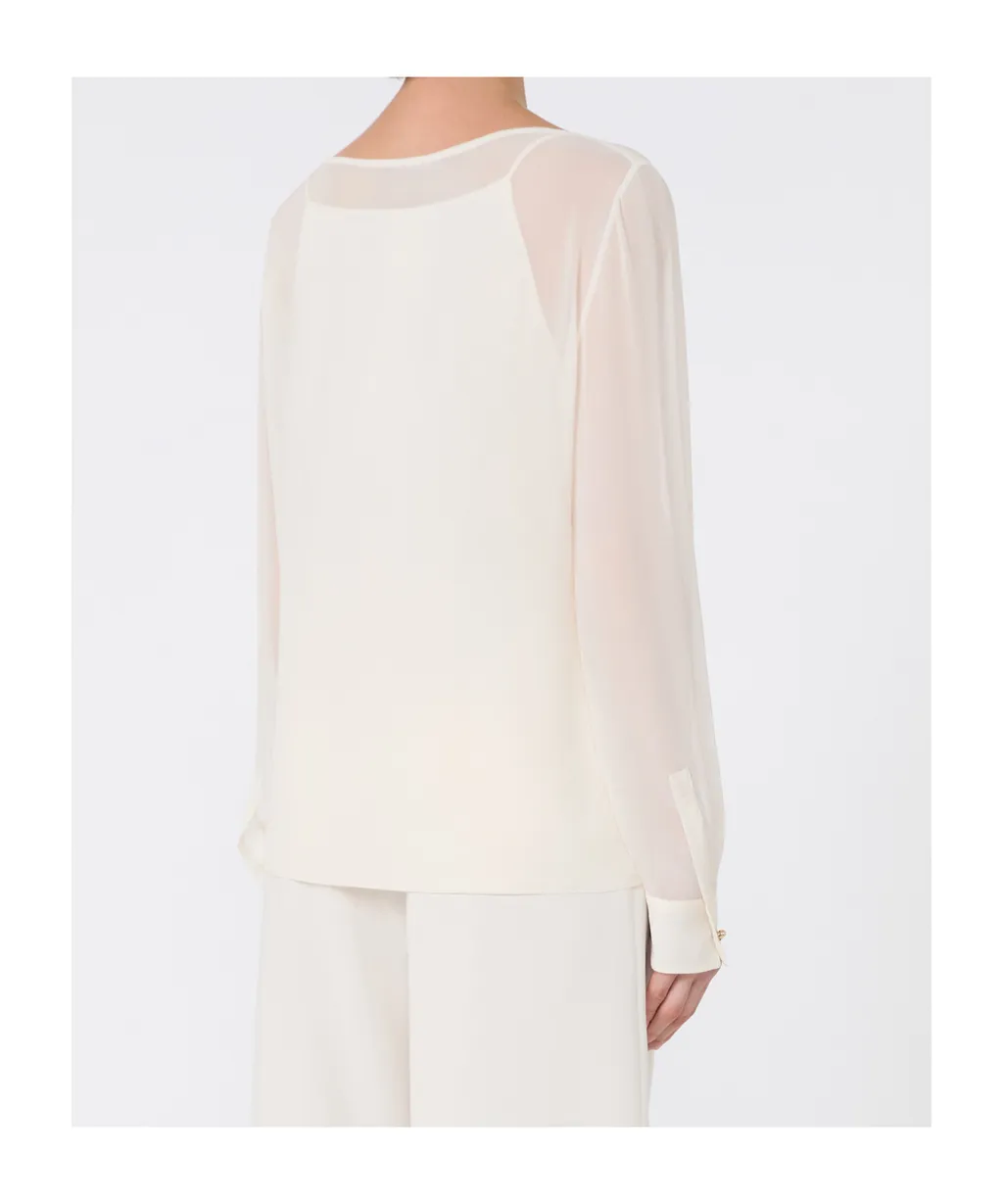 Max Mara Studio Long-Sleeved Blouse
