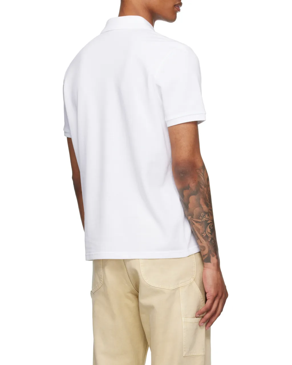 Moncler Logo Patch Short-Sleeved Polo Shirt