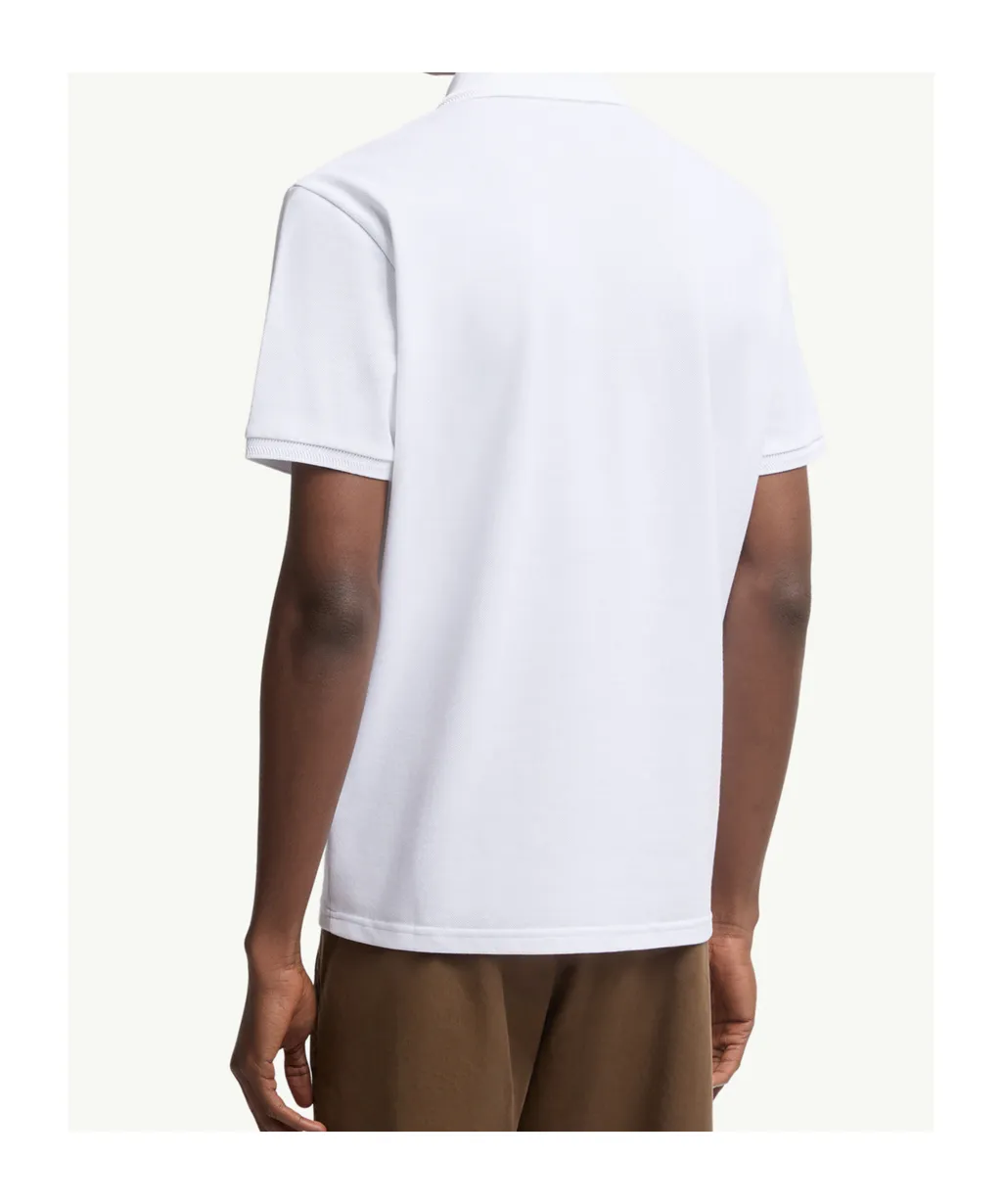 Moncler Logo Patch Short-Sleeved Polo Shirt