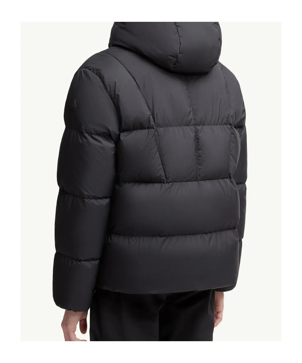 Fusain Hooded Short Down Jacket