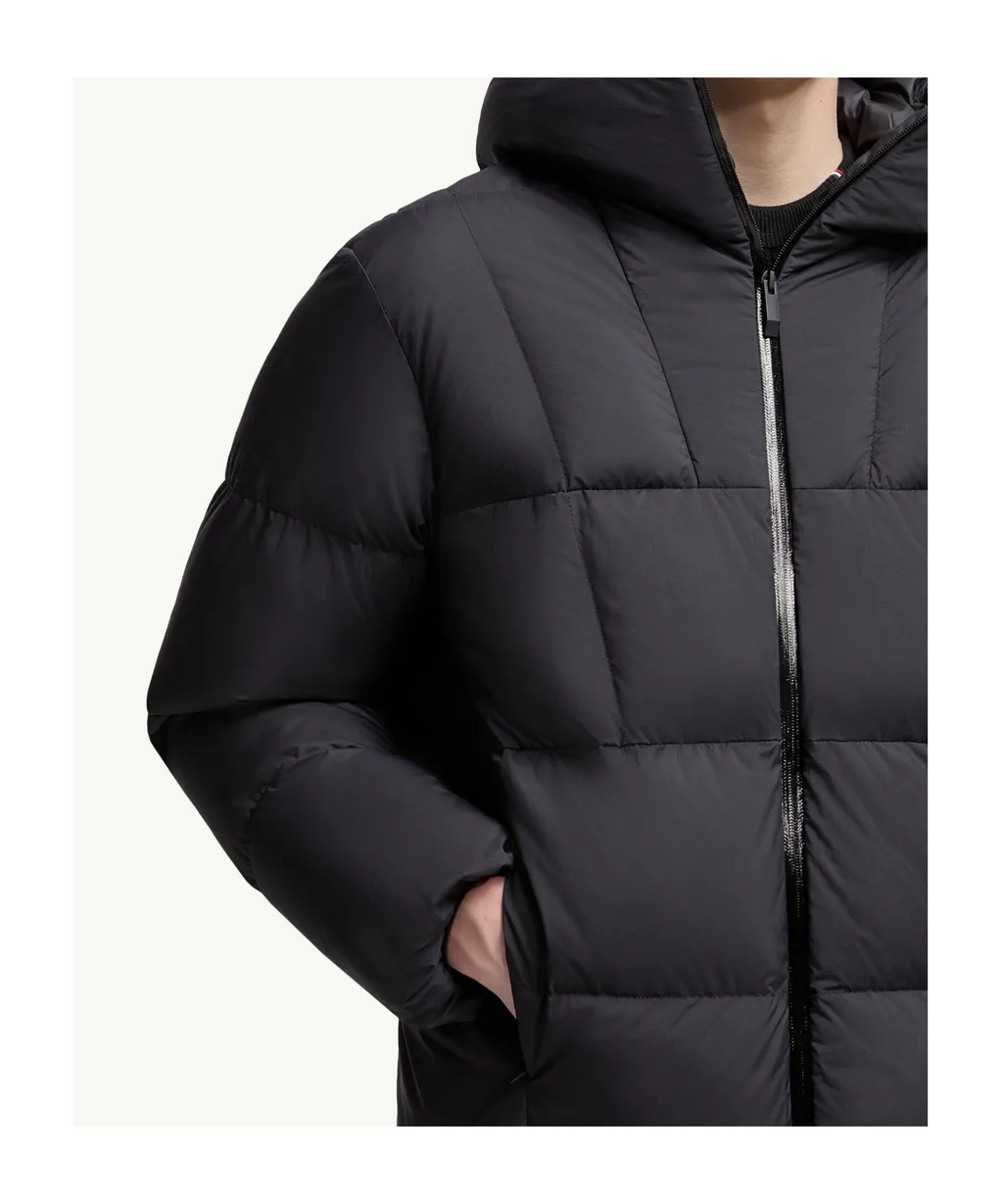Fusain Hooded Short Down Jacket