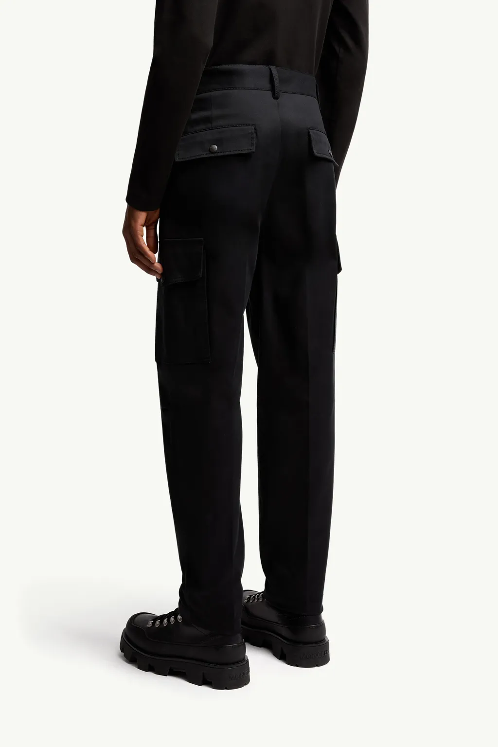 Cotton Gabardine Cargo Pants