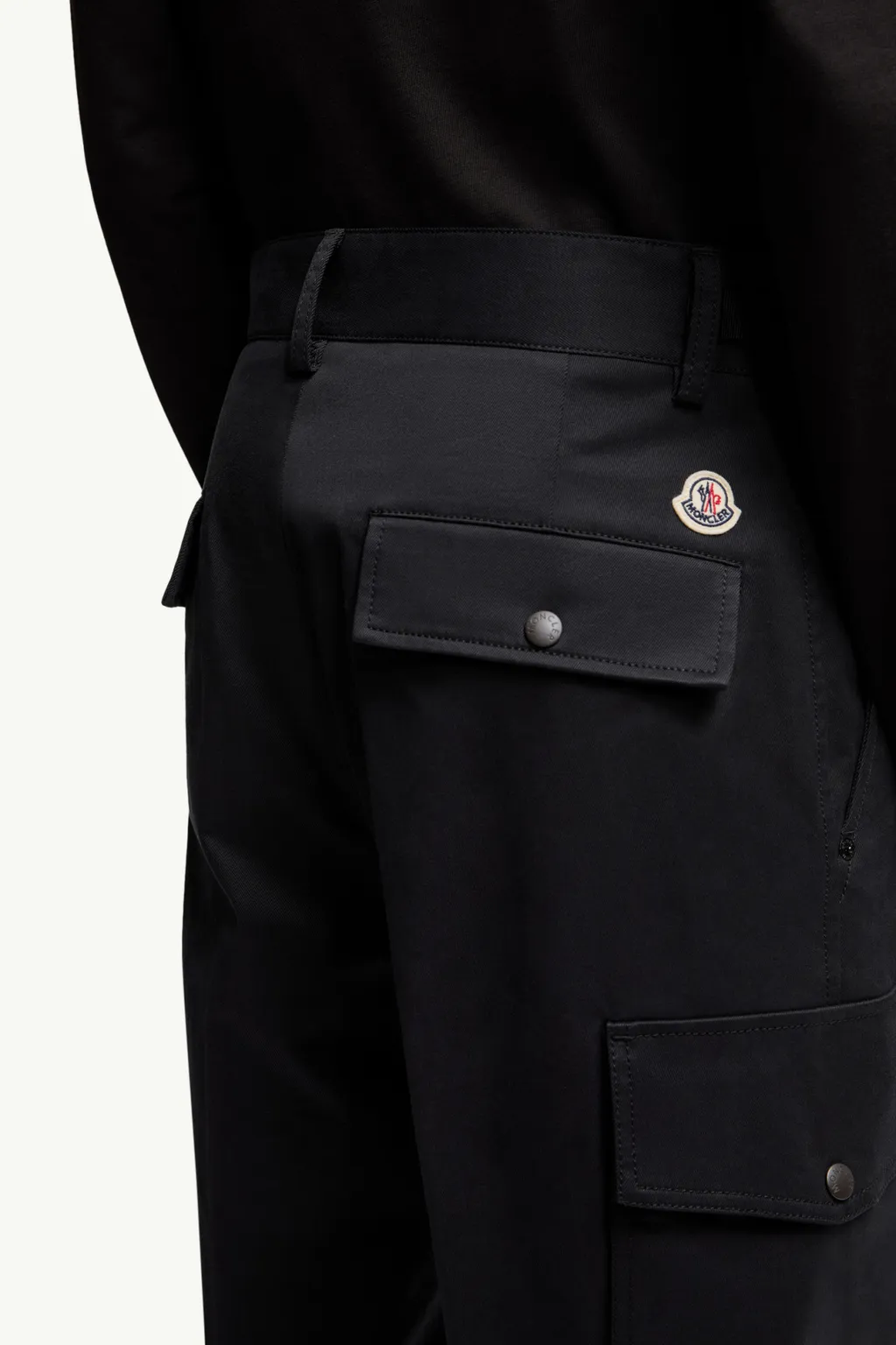 Cotton Gabardine Cargo Pants