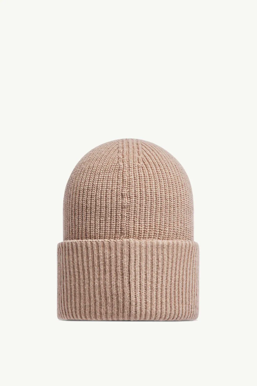 Moncler Logo Patch Knitted Beanie