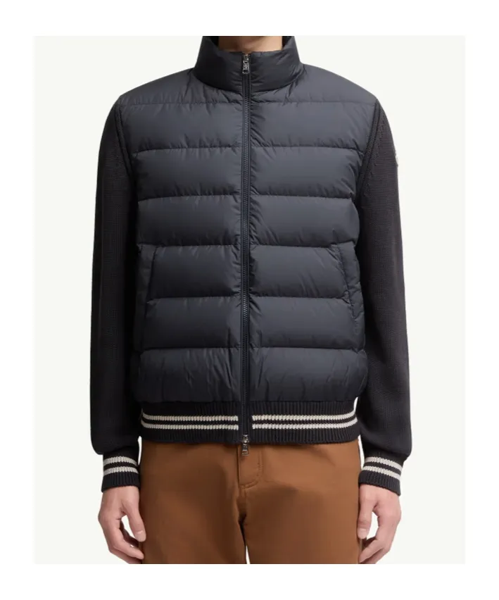 Moncler Panelled Zipped Jacket