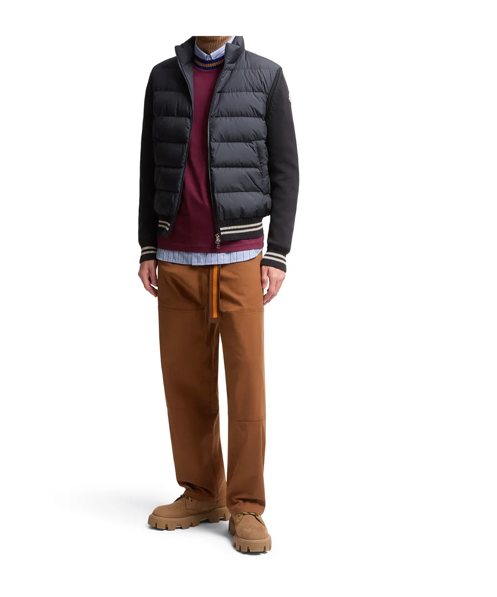 Moncler Panelled Zipped Jacket
