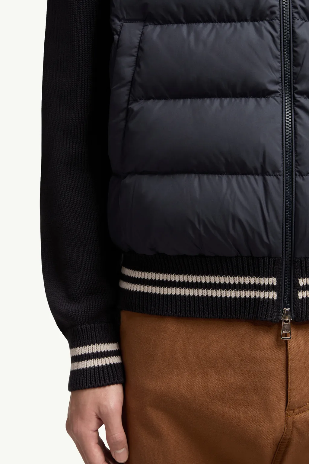 Moncler Panelled Zipped Jacket