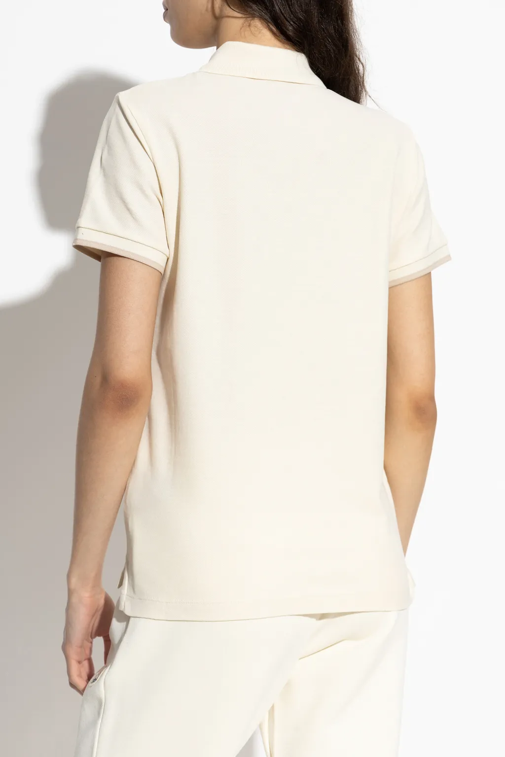 Moncler Logo Patch Short-Sleeved Polo Shirt