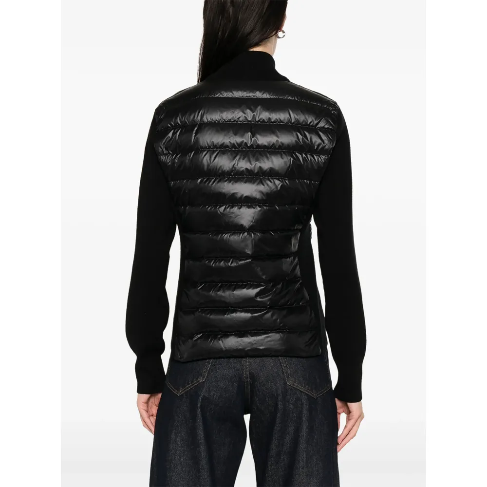 Moncler Padded Zip-Up Cardigan