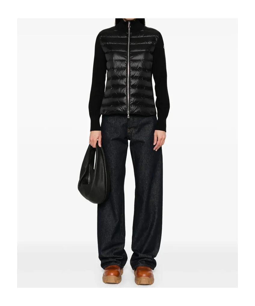 Moncler Padded Zip-Up Cardigan