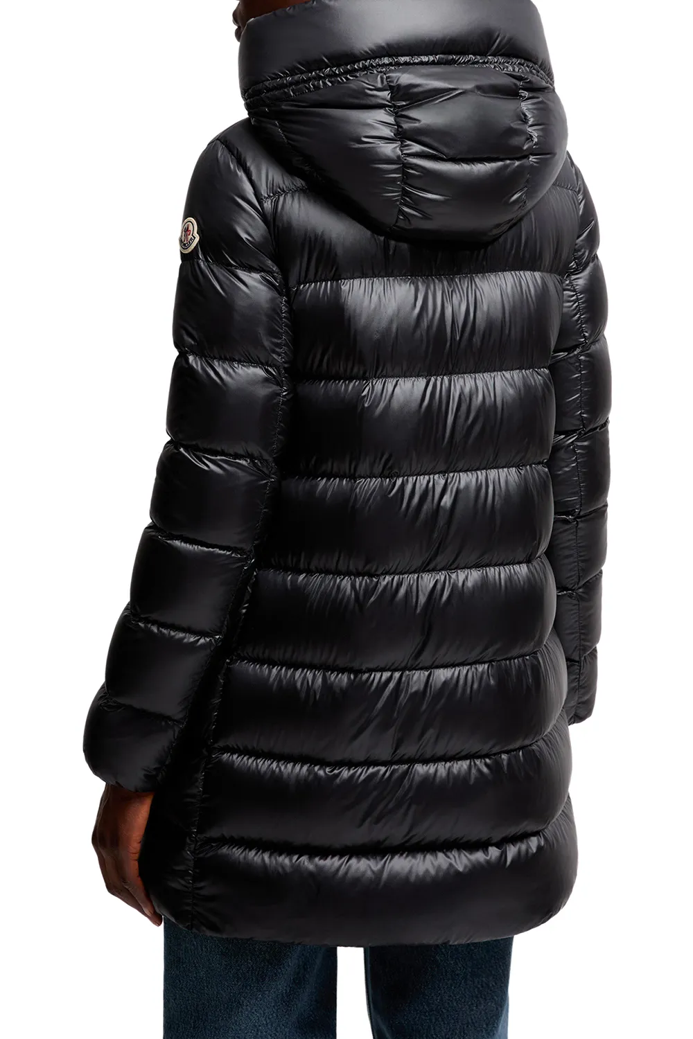 Suyenne Hooded Mid-Length Down Jacket