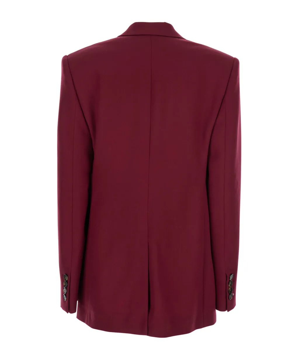 Stella Mccartney Single-Breasted Flannel Jacket