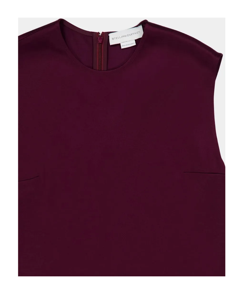 Stella Mccartney Sleeveless Satin Top