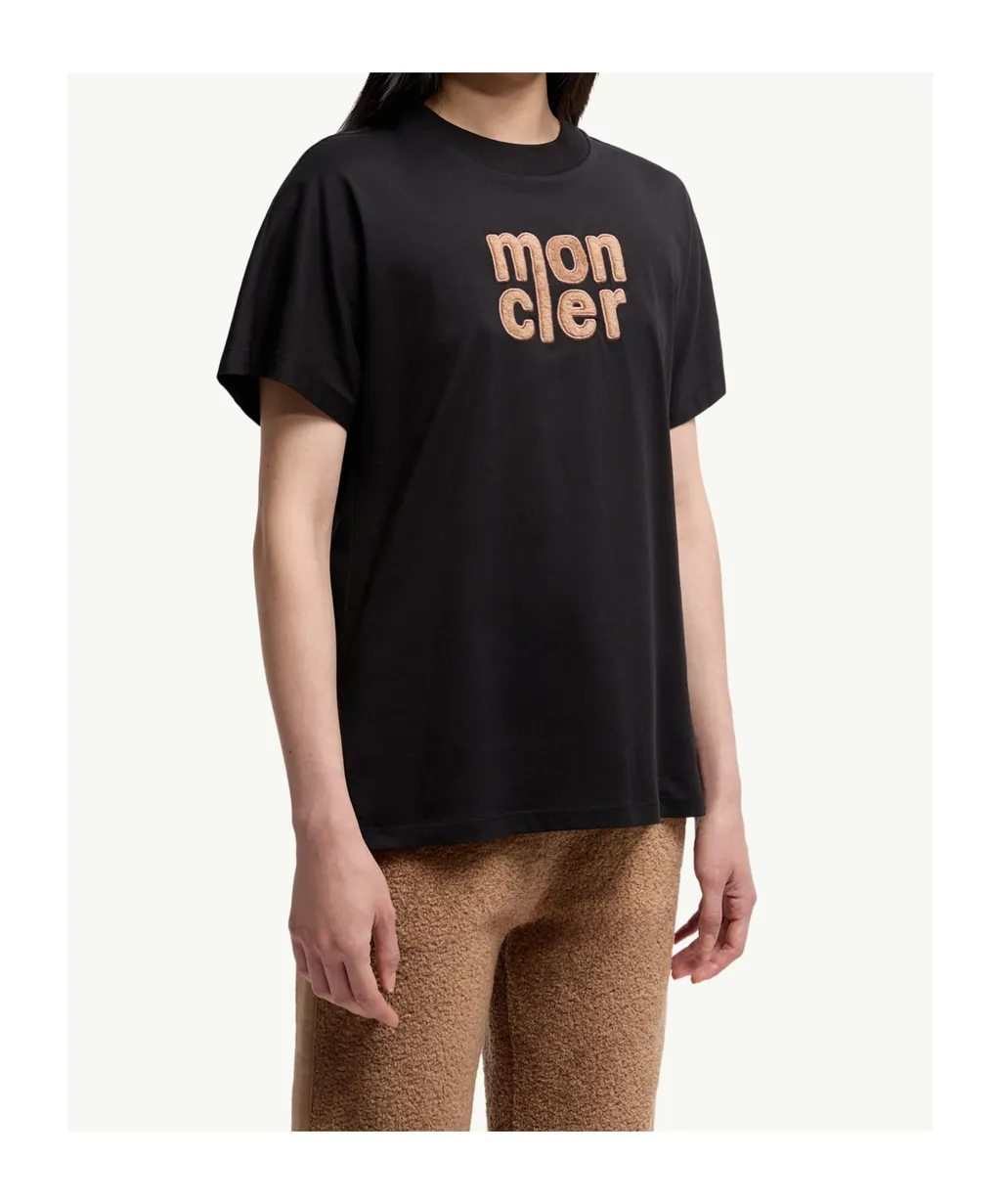 Teddy Logo Cotton T-Shirt