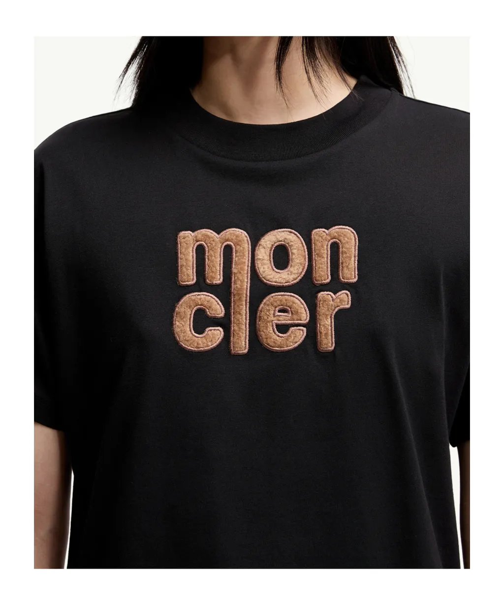 Teddy Logo Cotton T-Shirt