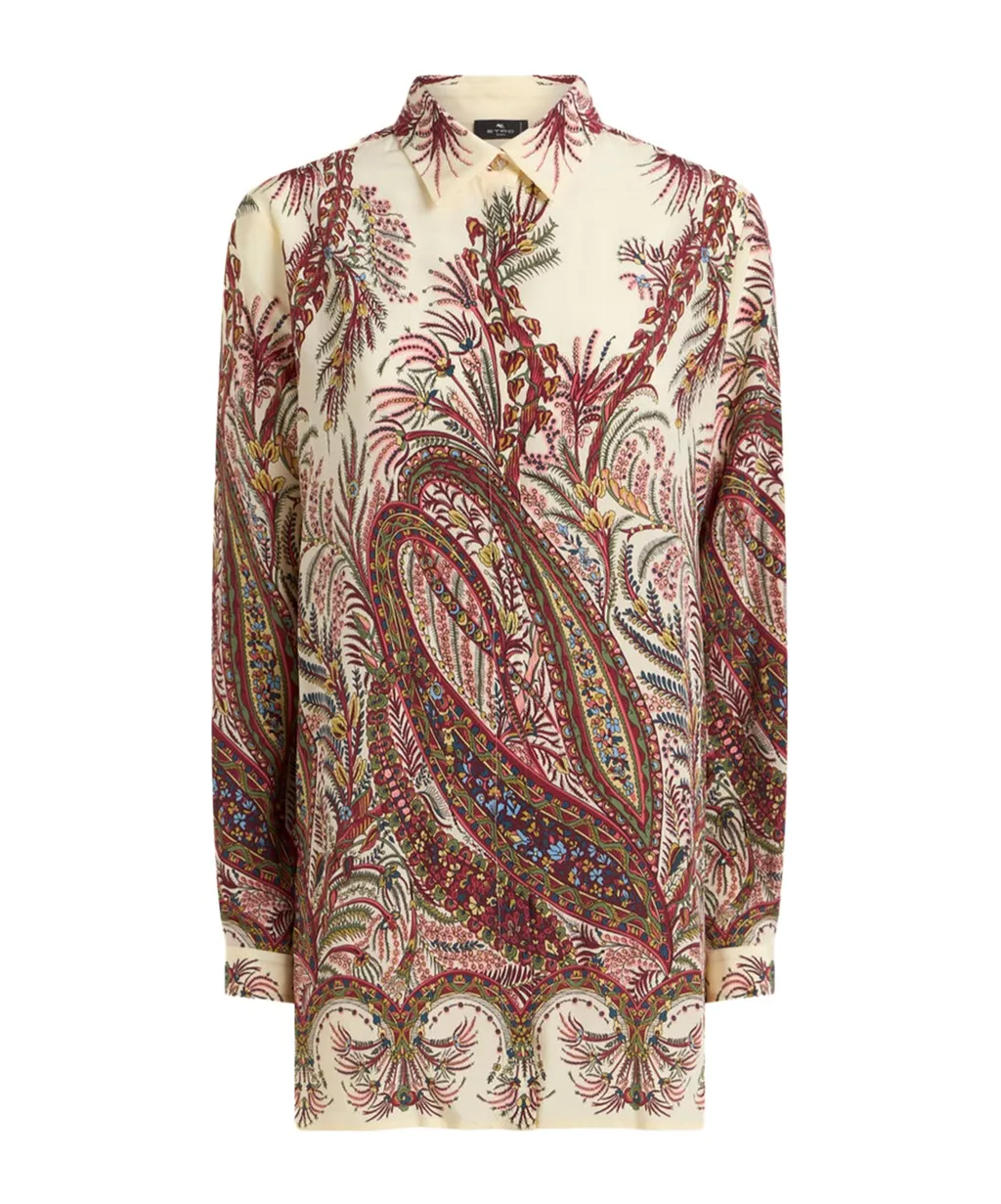 Etro Long Sleeve Printed Shirt